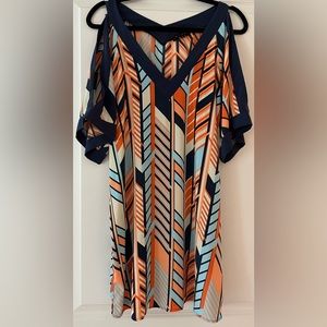 Short Sleeve Dress with Shoulders Exposed